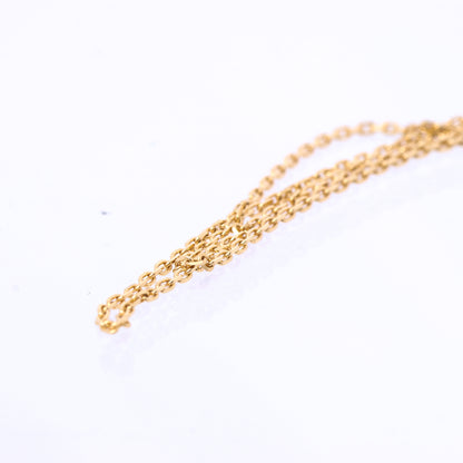 Cartier Damenuhr XS Diamanthalskette 750(YG) 2,2g