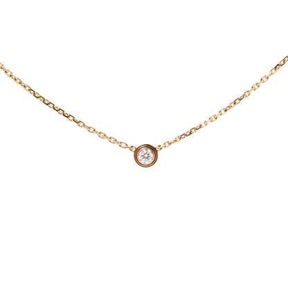 Cartier Damenuhr XS Diamanthalskette 750(YG) 2,2g CRB7224517
