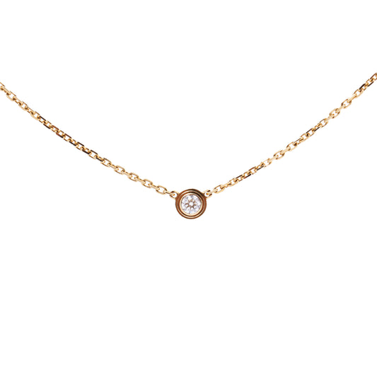 Cartier Damenuhr XS Diamanthalskette 750(YG) 2,2g CRB7224517