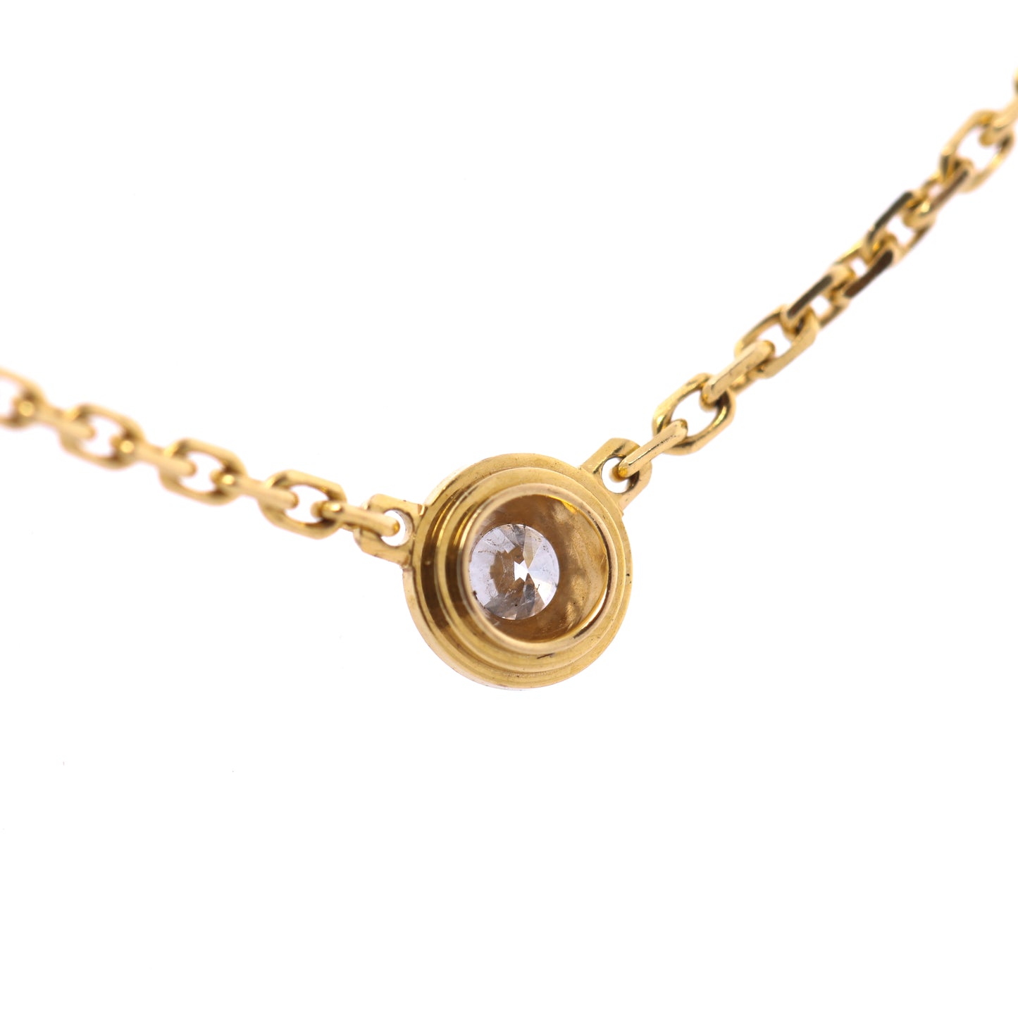 Cartier Damenuhr XS Diamanthalskette 750(YG) 2,2g CRB7224517