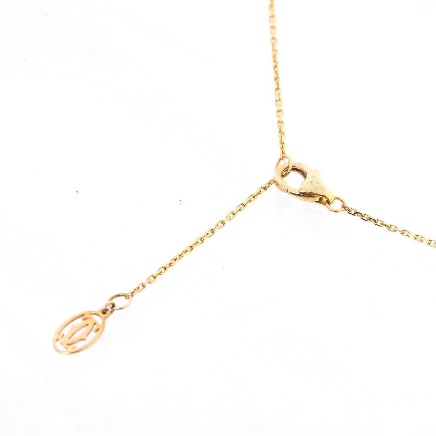 Cartier Damenuhr XS Diamanthalskette 750(YG) 2,2g CRB7224517