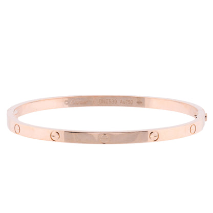 Cartier Love SM Armband 750 (PG) 16,8 g 16