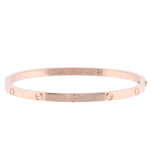 Cartier Love SM Armband 750 (PG) 16,8 g 16
