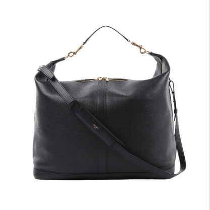 CELINE 6 Sith Leder 2Way Schultertasche in Schwarz