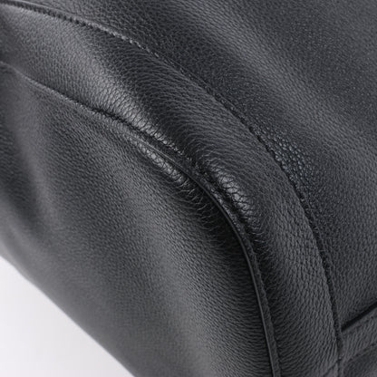 CELINE 6 Sith Leder 2Way Schultertasche in Schwarz