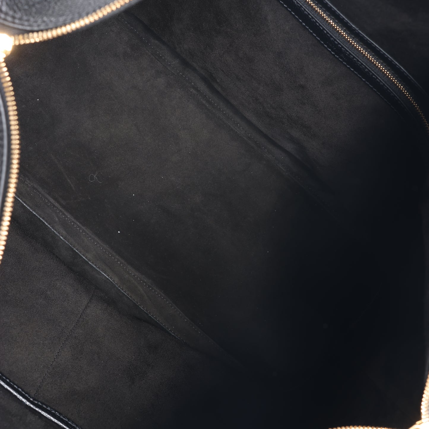 CELINE 6 Sith Leder 2Way Schultertasche in Schwarz