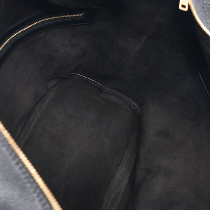 CELINE 6 Sith Leder 2Way Schultertasche in Schwarz