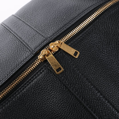 CELINE 6 Sith Leder 2Way Schultertasche in Schwarz