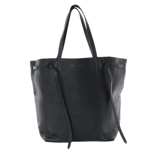 CELINE Hippo Phantom Small Cabas Tie Shoulder bag in Black