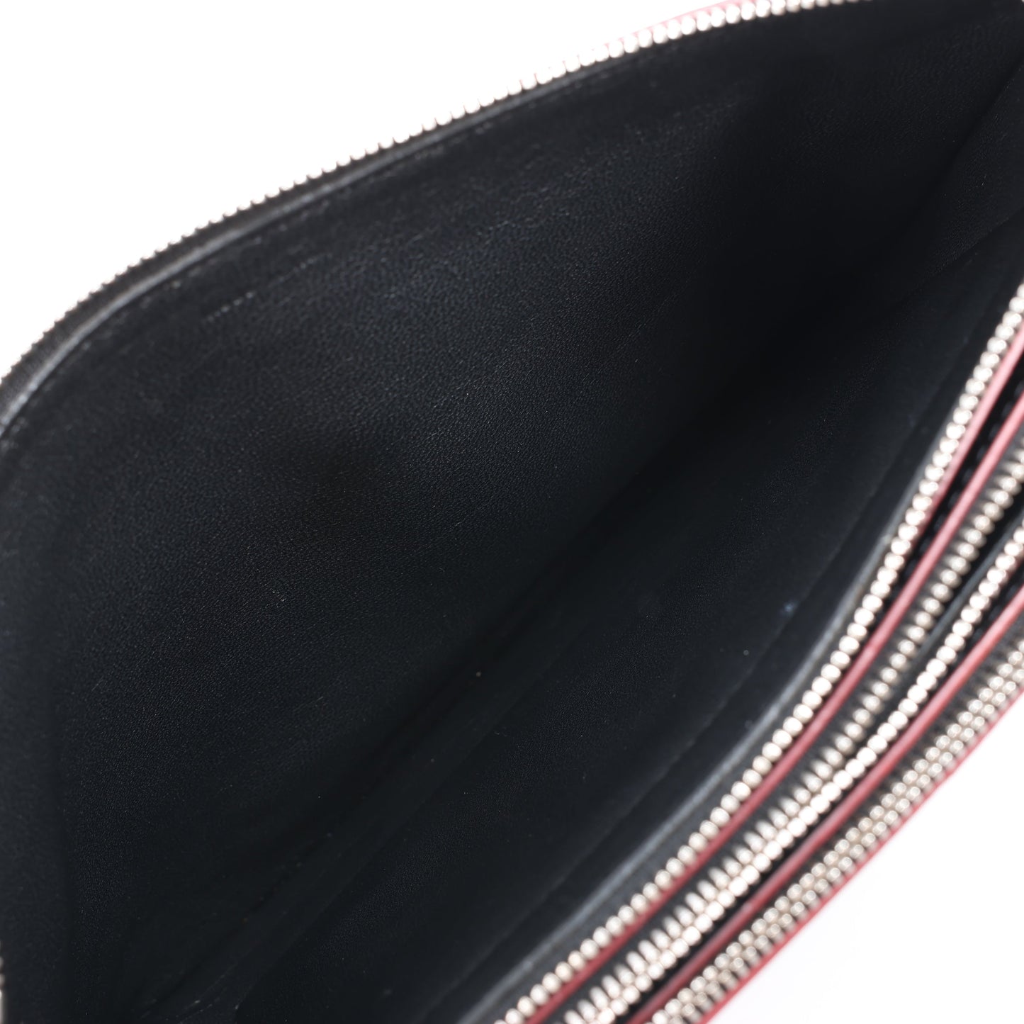 Celine Trio Oversized Edge Leder-Umhängetasche in Schwarz