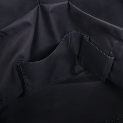 Chanel Paris Biarritz MM Coating Canvas Umhängetasche in Schwarz