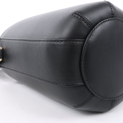 Chloe Sense Buckets Leather 2Way Handbag in Black