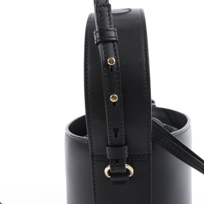 Chloe Sense Buckets Leather 2Way Handbag in Black