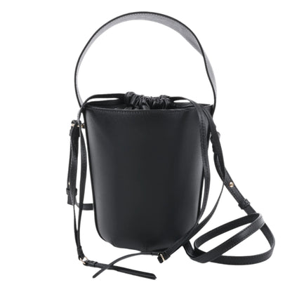Chloe Sense Buckets Leather 2Way Handbag in Black