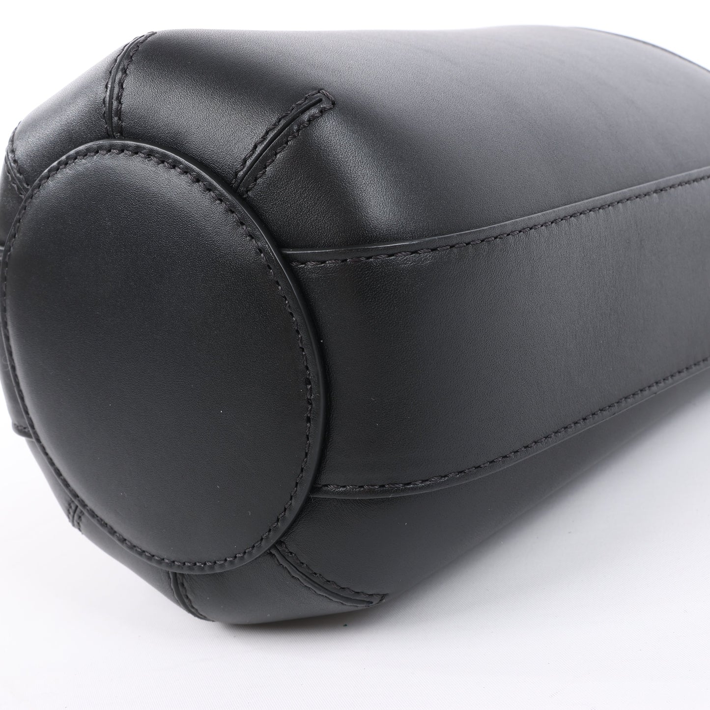 Chloe Sense Buckets Leather 2Way Handbag in Black
