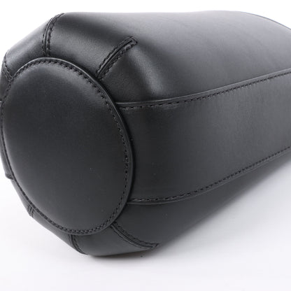 Chloe Sense Buckets Leather 2Way Handbag in Black