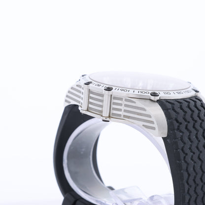 Chopard Mille Miglia 8523 1636351 SS &amp; Rubber AT Uhr mit schwarzem Zifferblatt