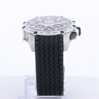 Chopard Mille Miglia 8523 1636351 SS &amp; Rubber AT Uhr mit schwarzem Zifferblatt