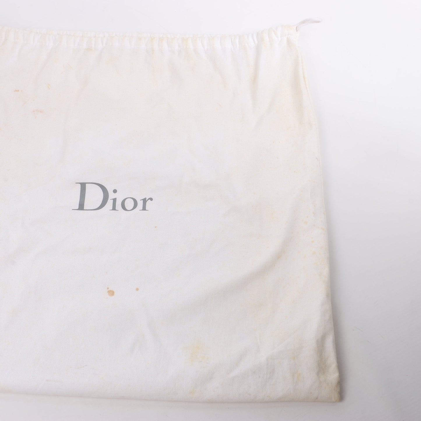 Christian Dior – Große Handtasche „Lady Dior“ aus blauem Leder „Cannage“