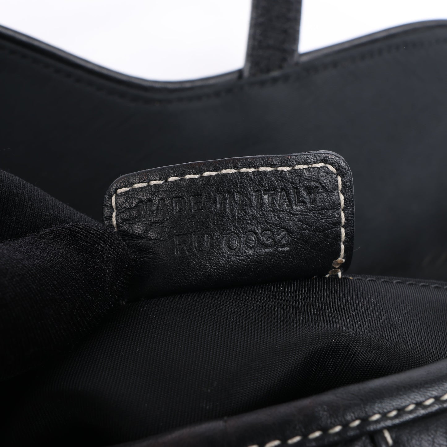 Christian Dior Saddle Classic Bag Leder 2Way Handtasche in Schwarz