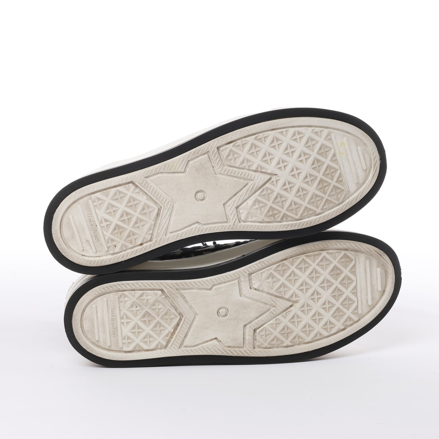 Dior Walk'n'Dior Platform Deep Blue Dior Oblique Technical Mesh and Calfskin Sneake, Size 40 EU