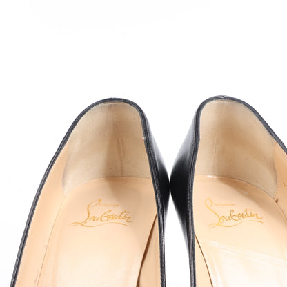 Christian Louboutin Eloise 100 Napa Shiny Heels in Schwarz, Größe 38 EU