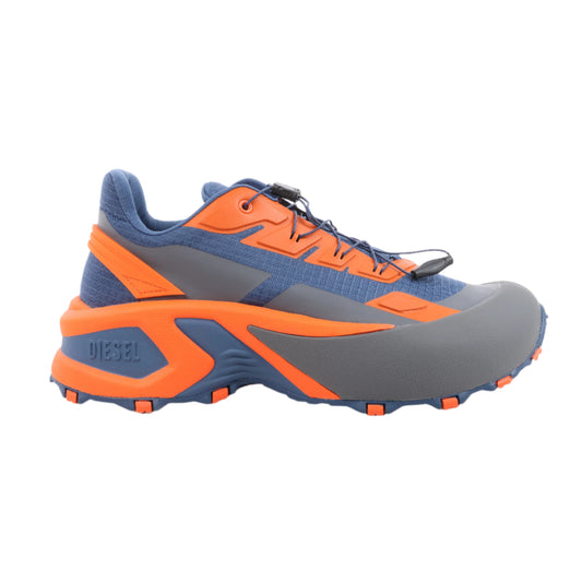 Diesel D-Cage Runner in Marineblau x Orange, Größe 43 EU