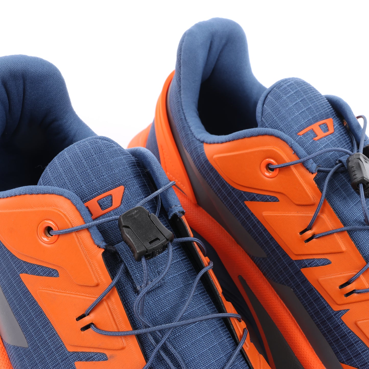 Diesel D-Cage Runner in Marineblau x Orange, Größe 43 EU