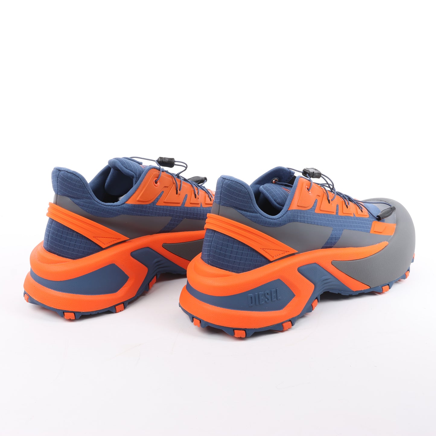 Diesel D-Cage Runner in Marineblau x Orange, Größe 43 EU