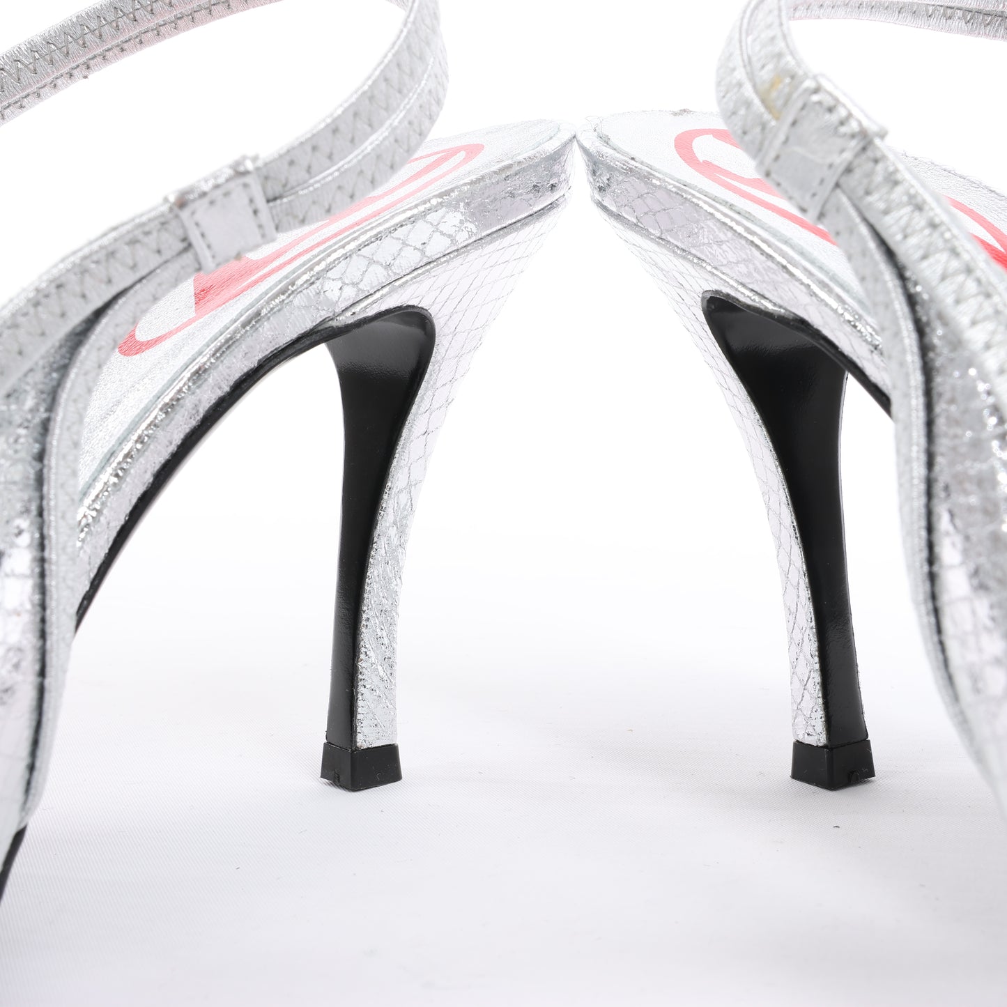 Diesel D-Venus Sb Lack-Slingback-Pumps mit Prägung, Größe 38 EU