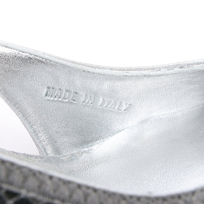 Diesel D-Venus Sb Lack-Slingback-Pumps mit Prägung, Größe 38 EU