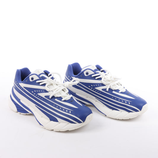 Diesel Multi D-Airspeed Low-Striped Sneakers aus beschichtetem Ripstop, Größe 42 EU