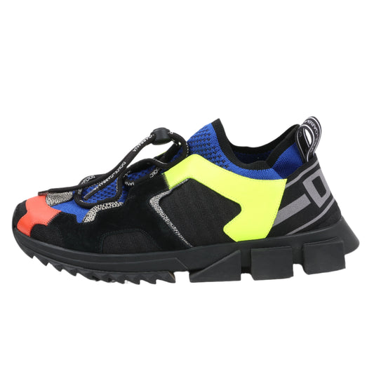 DOLCE &amp; GABBANA Sorrento Stoff-Sneaker in Mehrfarbig, Größe 45 EU, CS1718