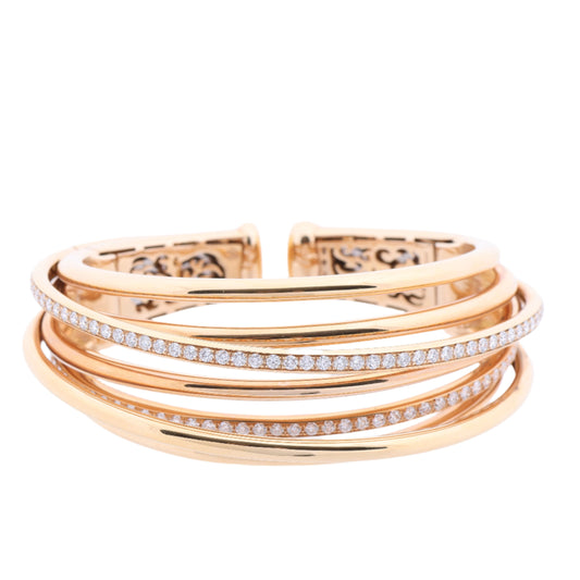De Grisogono Allegra Roségold-Armband mit Diamanten