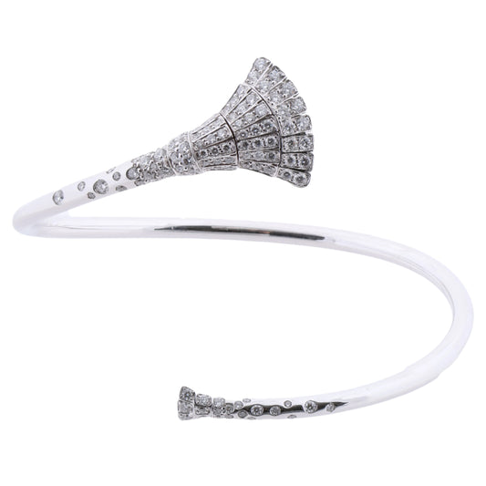 De Grisogono Ventaglio Armband aus 18 Karat Weißgold und Diamanten