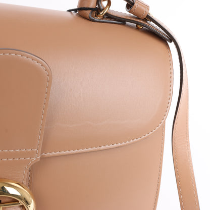 Delvaux Brillant MM Leder 2Way Handtasche in Beige