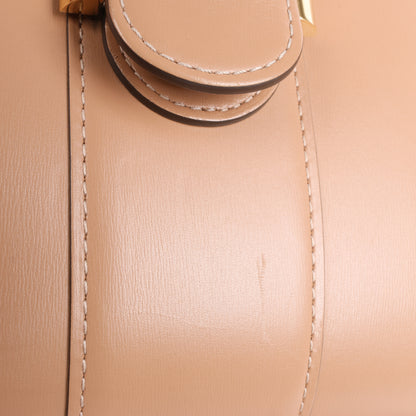 Delvaux Brillant MM Leder 2Way Handtasche in Beige
