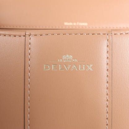 Delvaux Brillant MM Leder 2Way Handtasche in Beige