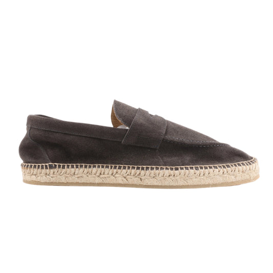 ELEVENTY Suede Espadrilles in Brown, Side 44 EU KEEP