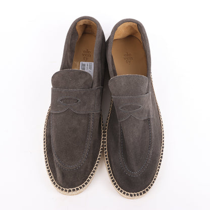 ELEVENTY Suede Espadrilles in Brown, Side 44 EU KEEP