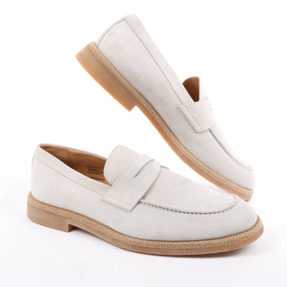 ELEVENTY Wildleder-Loafer in Hellgrau, Seite 44 EU