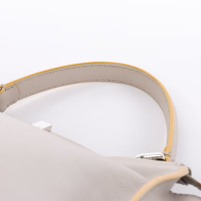 Fendi Peekaboo Regular Leather 2Way Handbag in Gray