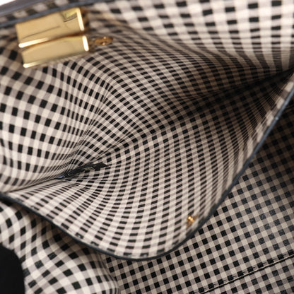Fendi – Peek-a-boo – X-light 2-Wege-Umhängetasche aus braunem Leder