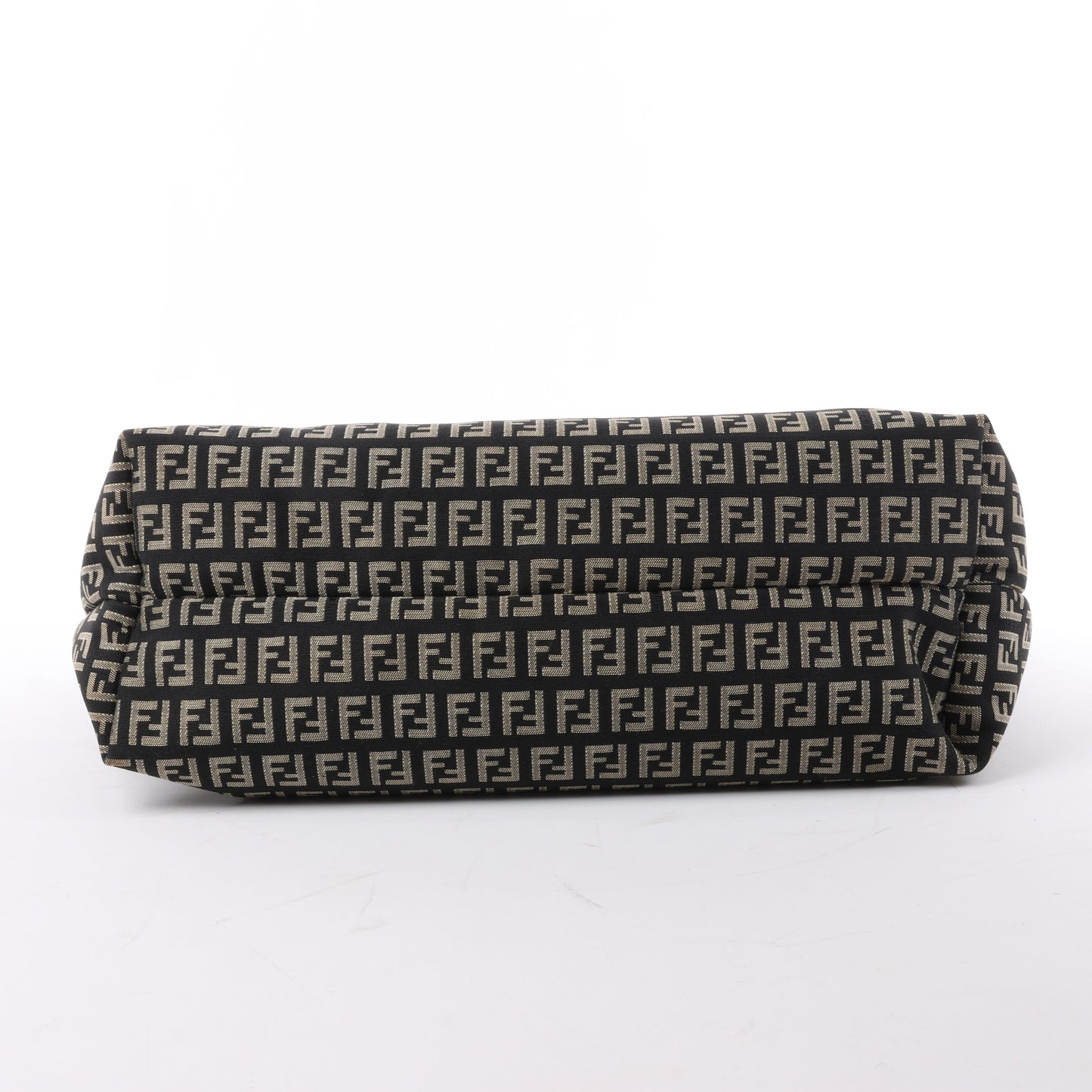 FENDI Zucchino Umhängetasche aus Canvas und Leder in Braun x Pink