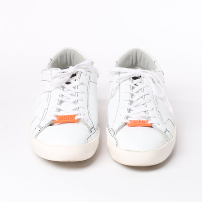 GOLDEN GOOSE Leather Sneakers in White SUPERSTAR, Size 40 EU