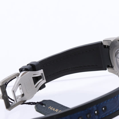 Harry Winston Project Z10 OCEABI42ZZ001 Krokodilleder x Zalium AT Skelett-Zifferblatt 42 mm Uhr