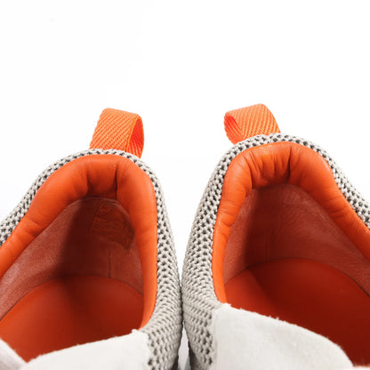 Hermès Bouncing Suede Sneakers in Gray, Size in 44 EU