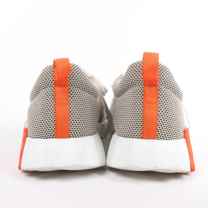 Hermès Bouncing Suede Sneakers in Gray, Size in 44 EU