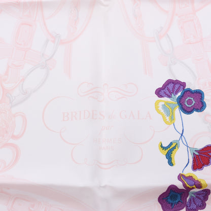 Hermès Carré 90 „BRIDES de GALA“ 100% Seidentuch in Weiß