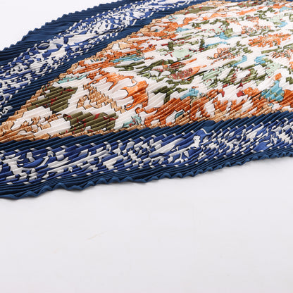 Hermès Carré 90 "EARLY AMERICA" 100% Silk Scarf in Navy